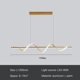 remote controlled led chandelier with three light modes