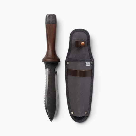 TrailForge Pro Grip Outdoor Survival Knife folded blade - OpalDwell