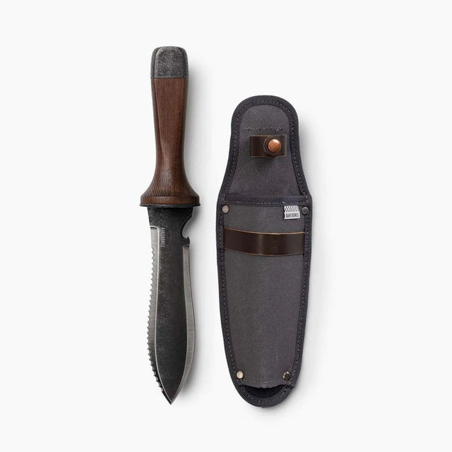 TrailForge Pro Grip Outdoor Survival Knife folded blade - OpalDwell