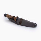 TrailForge Pro Grip Outdoor Survival Knife ergonomic handle detail - OpalDwell