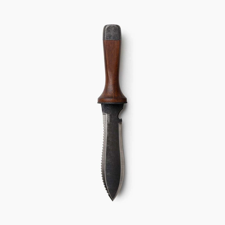 TrailForge Pro Grip Outdoor Survival Knife lifestyle outdoor setting - OpalDwell