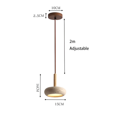 Kibo LED Pendant overall product view - OpalDwell