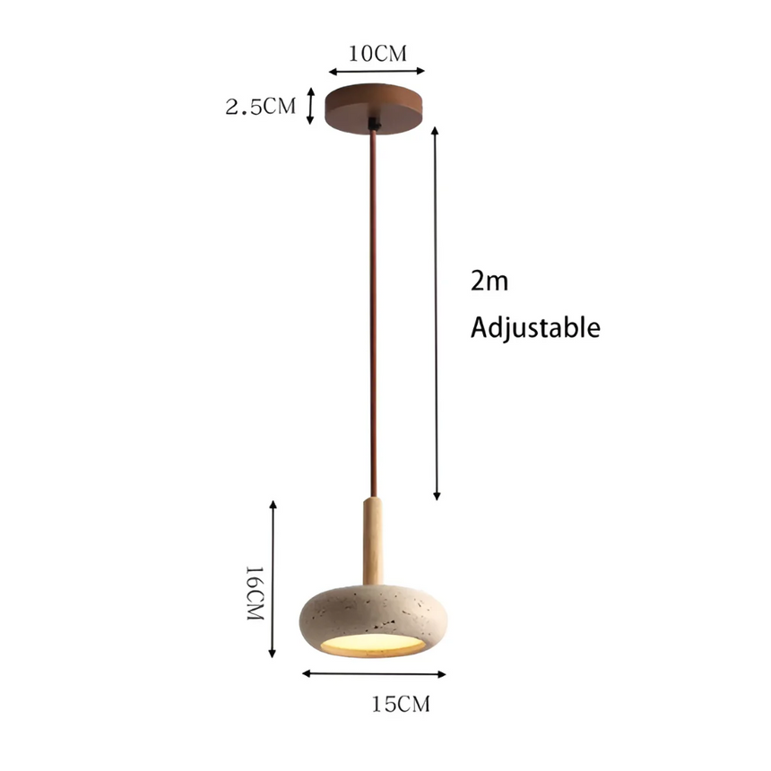 Kibo LED Pendant overall product view - OpalDwell