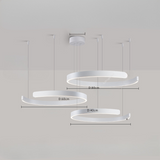 Acrylic Chandelier Nordic-Inspired Minimalist Silhouette - OpalDwell