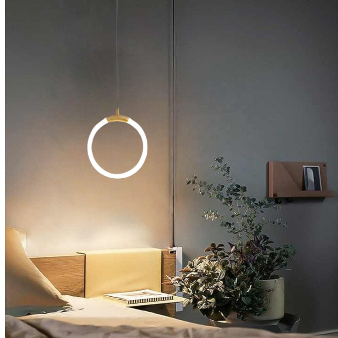 Minimalist Pendant Light Warm Glow