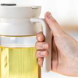 Oil Pourer with Handle Lock for Mess-Free Pouring