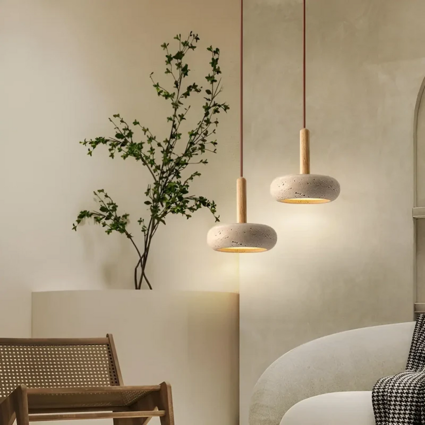 Kibo LED Pendant for reading nook lighting - OpalDwell