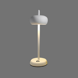 Metal Table Lamp – square design detail view | OroDwell