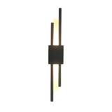 Black wall lamp for kitchen accent lighting