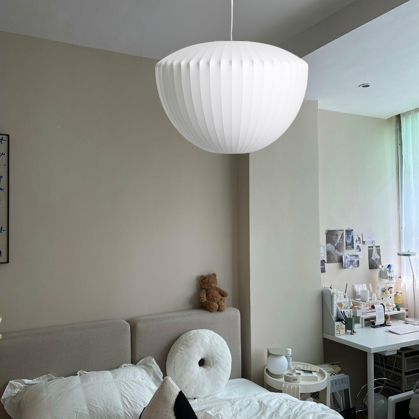 LumiVance Wood Pendant Light Close-Up Detail - OroDwell
