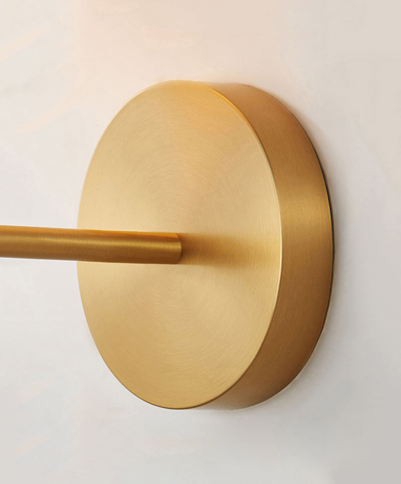 Easy installation wall sconce for bathroom