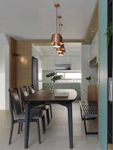 AsteriaGlow Pendant Light Alternate Angle - OroDwell