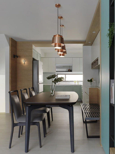AsteriaGlow Pendant Light Alternate Angle - OroDwell
