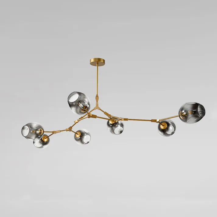 Glass Bubble Pendant Light Diffused Illumination Detail - OpalDwell