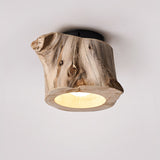 Ceiling Light Geometric Shadow Detail View OpalDwell