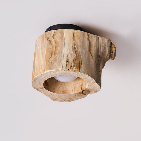 Rustic Wood Ceiling Light for Modern Interiors OpalDwell