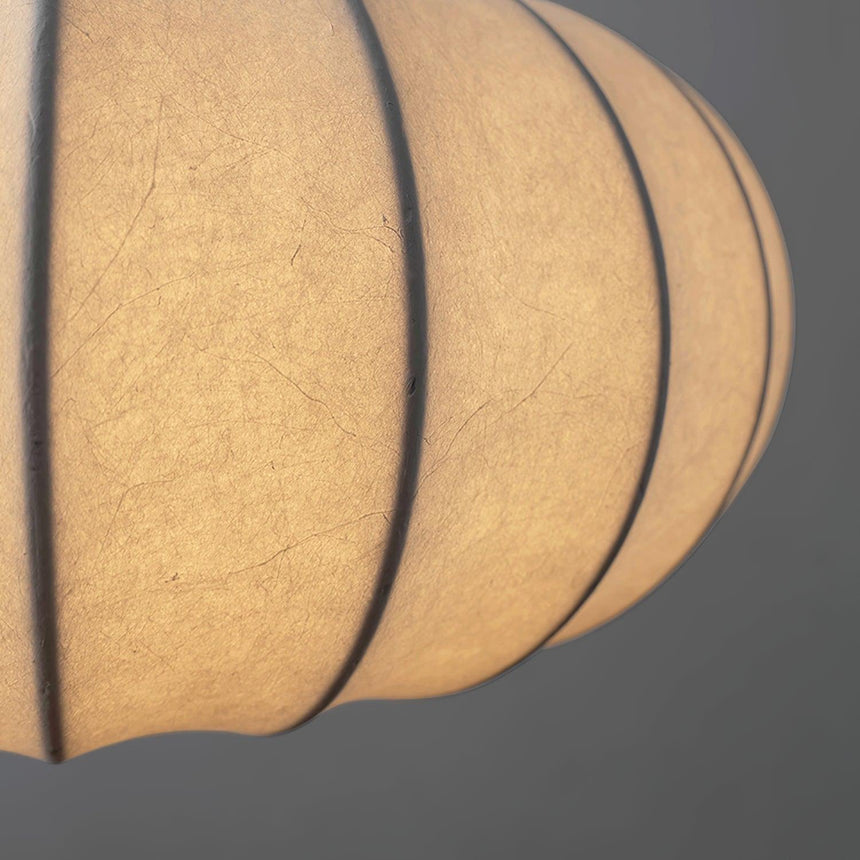 Pendant light close-up of shade texture