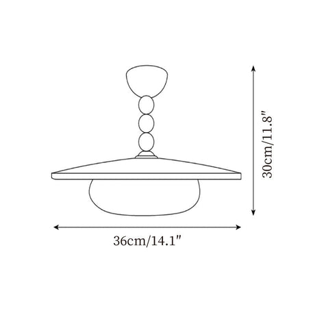 Dimmable LED Ceiling Light Fixture