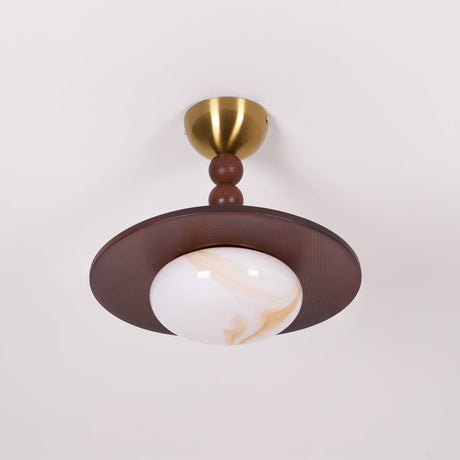 Alabaster Diffuser Ceiling Light Design
