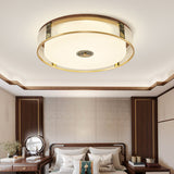 Brass Bedroom Ceiling Light LED