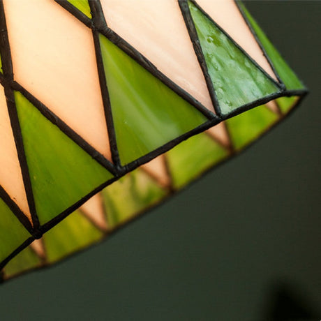 Diamond Pattern Pendant Light Full View OpalDwell