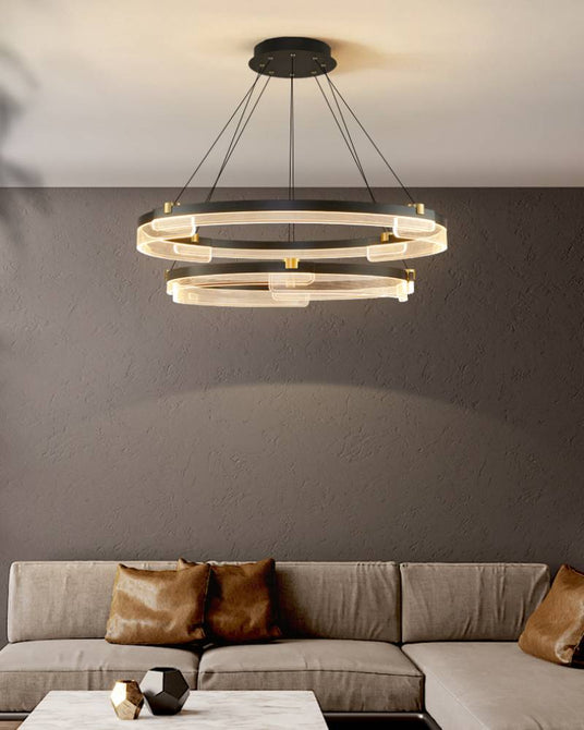 Contemporary Chandelier for Dining Room and Entryway