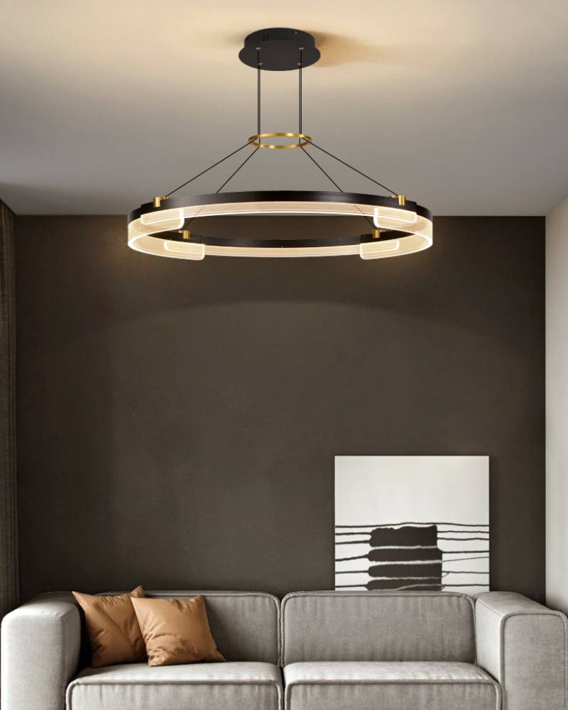 LED Chandelier with Adjustable Color Temperature OpalDwell