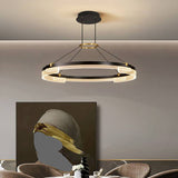 Modern Acrylic Chandelier for Living Room Decor OpalDwell