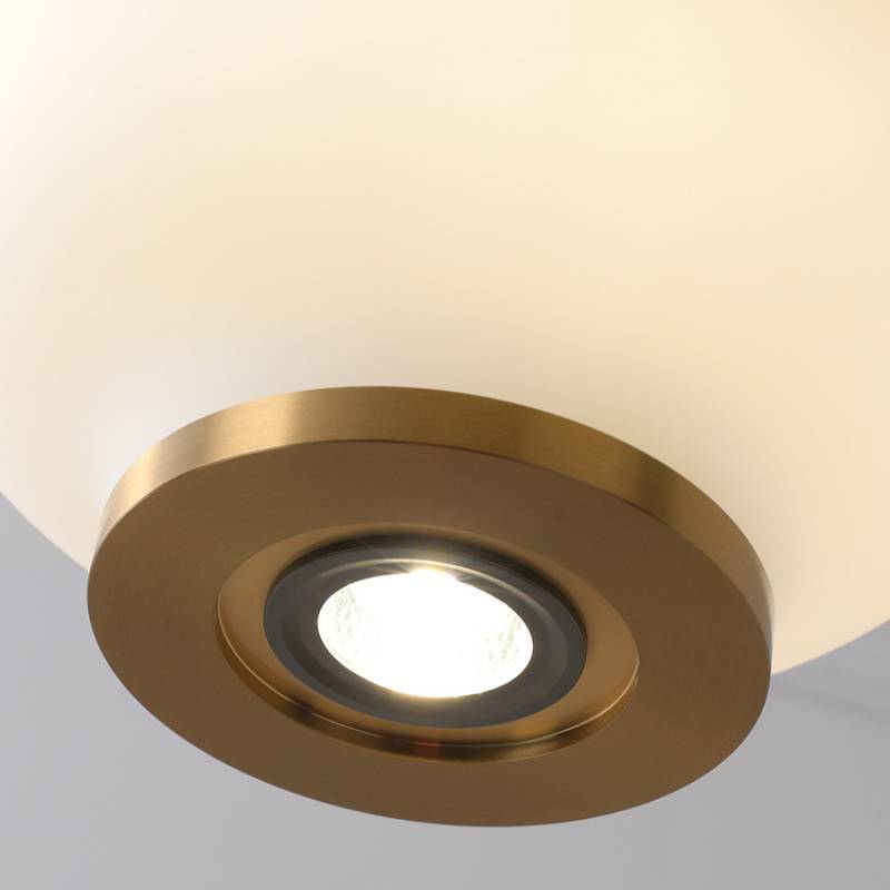 Frosted Glass Pendant for Hallway