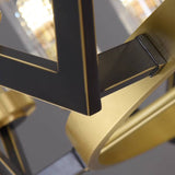 Gold Chandelier Large Configuration for Living Room