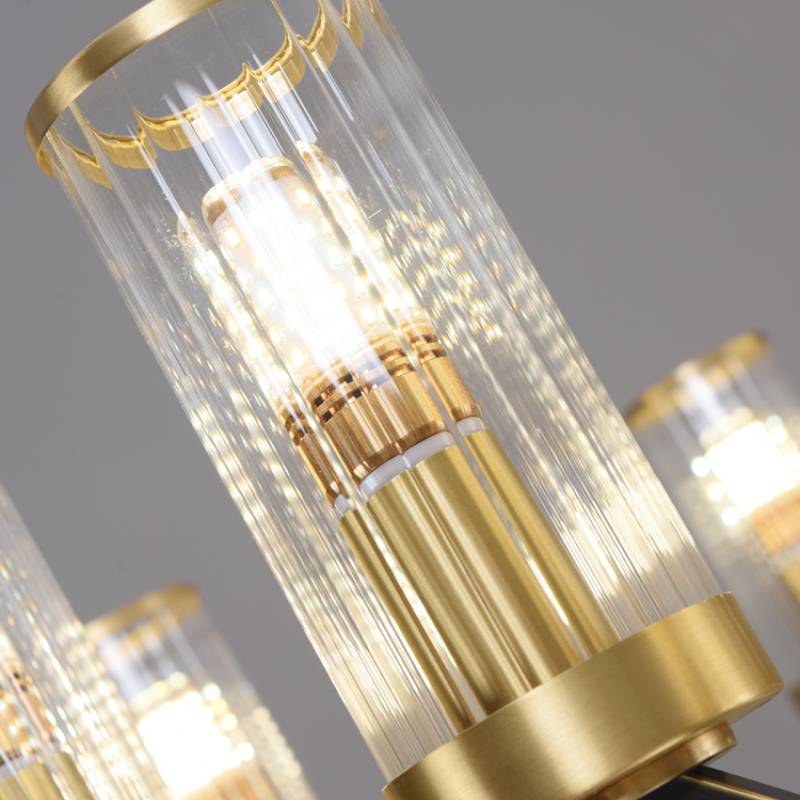 Aurora Gold Chandelier for Modern Home Decor