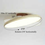 NylaGlow Adjustable Ceiling Light for study room lighting - OpalDwell