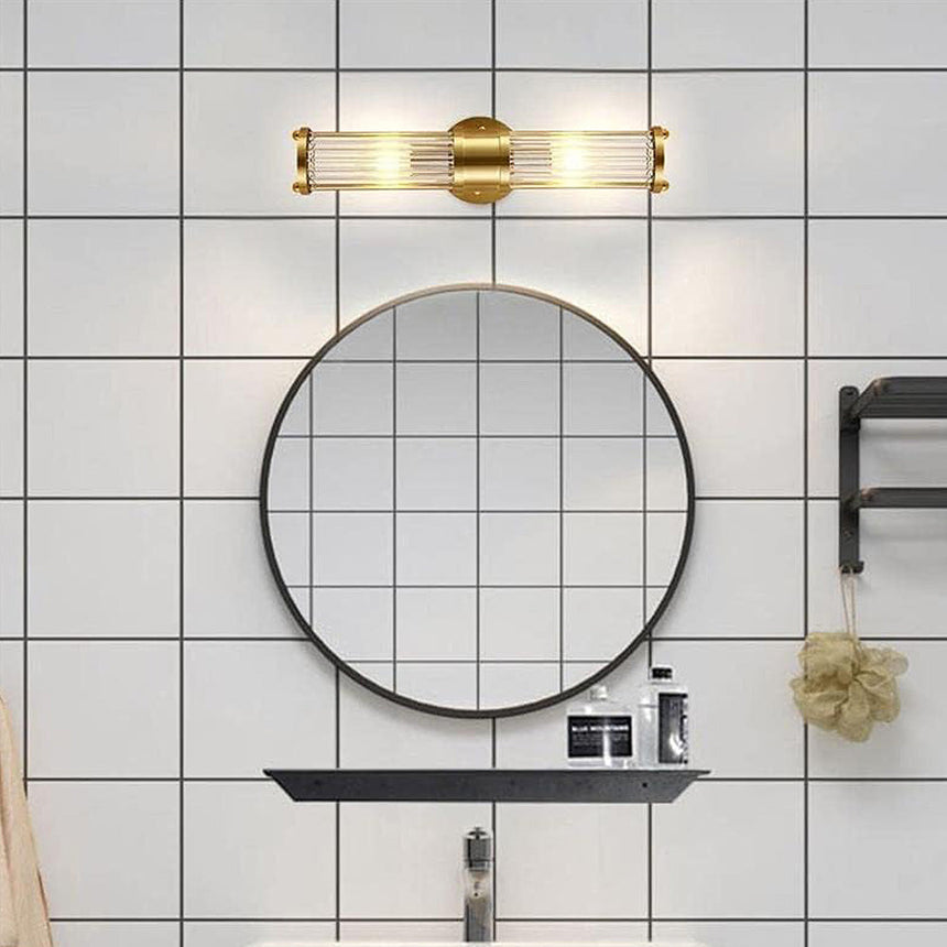Wall light for bathroom - vintage-inspired silhouette