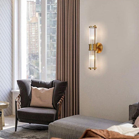 Wall light for bathroom - warm LED glow