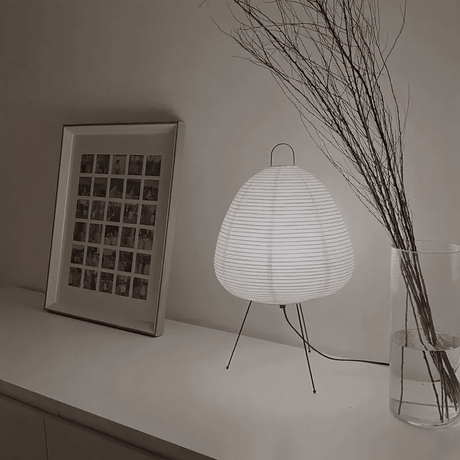 Ambient japanese style lamp