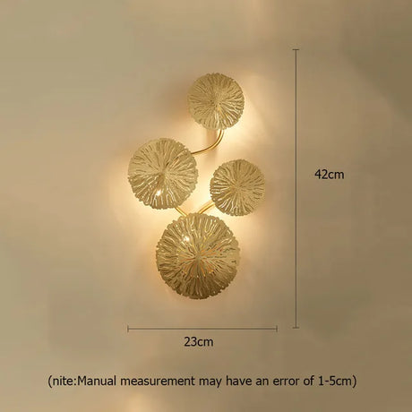 Entryway light fixture with warm tone