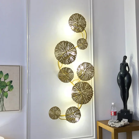 Glass wall sconce for bedroom decor