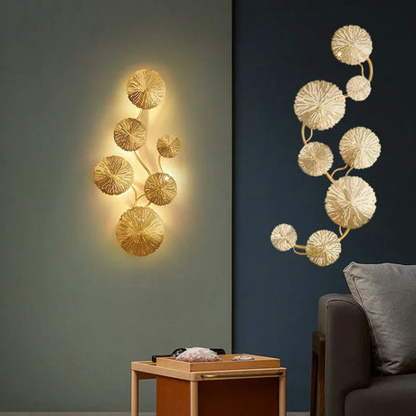 Living room accent light with soft glow