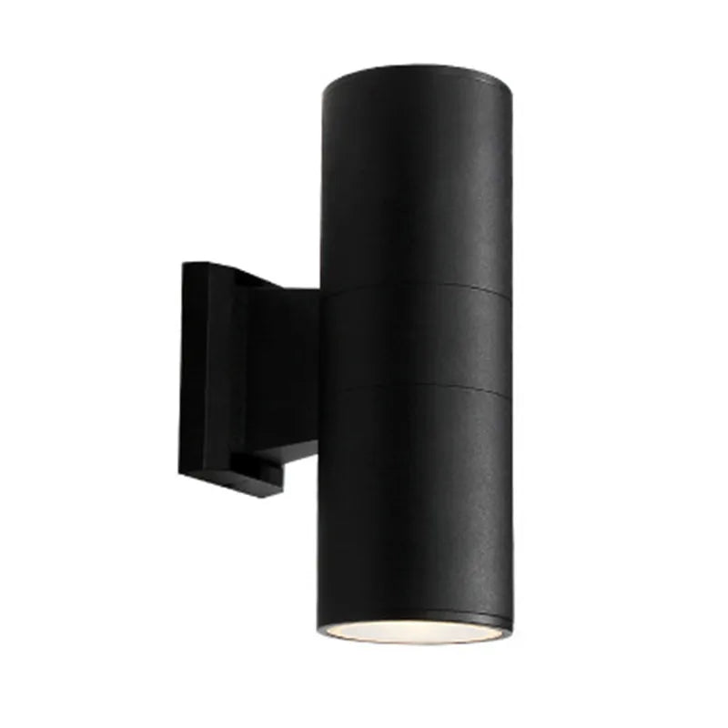 Aluminum wedge body detail on wall light