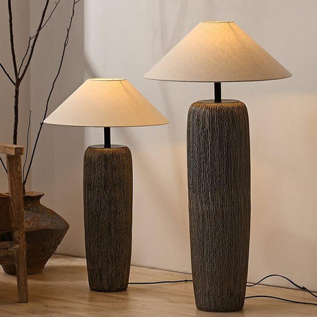 Vintage standing lamp for living room