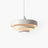 Solara Retro Orange Pendant Light sculptural ceiling centerpiece - OpalDwell