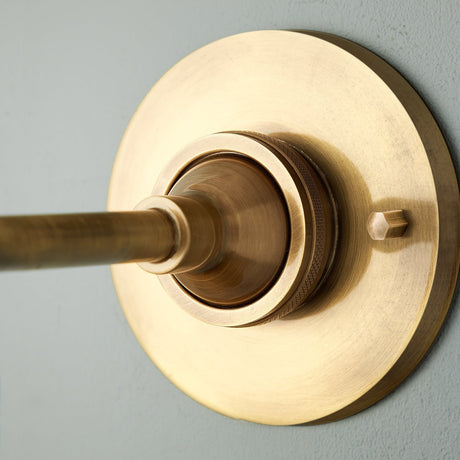 Brass Wall Sconce for Living Room Accent Lighting