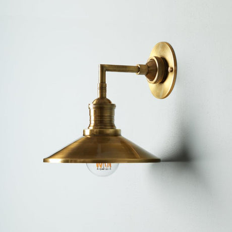 Metal Wall Sconce Antique Finish for Industrial Decor