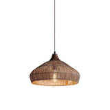 LumaWeave Rattan Pendant – Natural Woven Lampshade