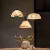 TimberLume Rustic Wood Pendant Light – Hero View - OroDwell