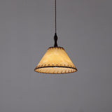 TimberLume Wood Pendant Light Close-Up Detail - OroDwell