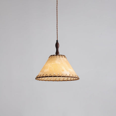 Rustic Wood Pendant Light For Living Room - OroDwell