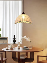 TimberLume Wood Pendant Light Close-Up Detail - OroDwell