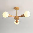 Wood Pendant Light Modern Contemporary Home Accent - OpalDwell
