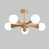 Wood Pendant Light Warm Attractive Lighting Accent - OpalDwell